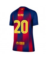 Barcelona Dani Olmo #20 Domácí Dres pro Dámské 2025-26 Krátký Rukáv